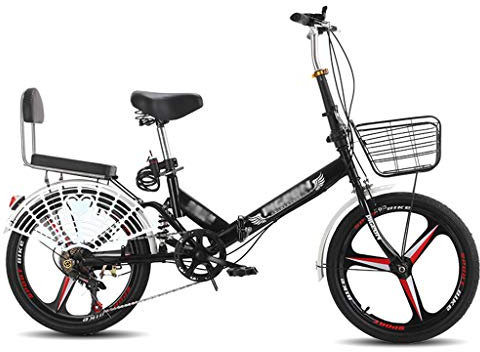 Fahrräder 20 Zoll Herren, Adult Faltrad Ultraleichtes Tragbares Mountainbike mit Variabler Geschwindigkeit Geeignet für Verschiedene Straßenabschnitte