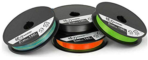 Shimano Tresse 4 Brins Kairiki 4 Mantis Green 300m - D.0,19mm - R.11,6Kg - LDM64TE1819030G