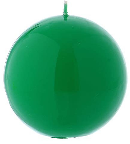 Holyart Bougie liturgique sphérique Ceralacca Vert diam. 10 cm