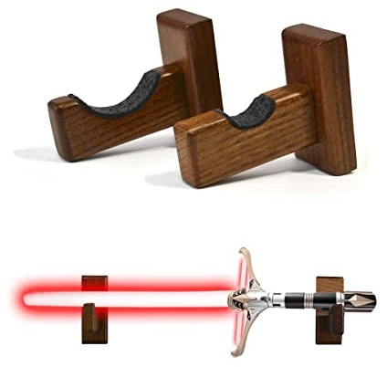 Lichtschwert Wandhalterung Ständer Holz Halter Horizontale Display für Personen, Shop