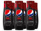Pepsi Max Cherry, Soda Mix for Carbonated Low Calorie Cherry Cola Flavoured Drink, Official Sparkling Soft Drink Flavour with No Sugar â€“ 440 ml, Pack of 6