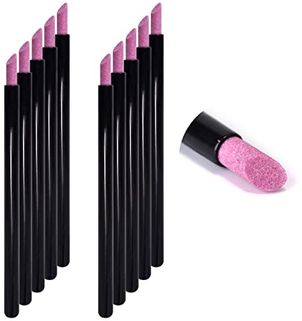 KADS 10 pezzi pietra pomice lima per cuticole pietra spingi cuticole bastoncini levigatura unghie penna per nail art rimozione cuticole trimmer buffer strumenti manicure per salone di bellezza