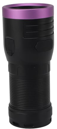 Hyuduo Lampe de Poche 365 Nm pour Détecter Les Taches Invisibles, Durable et Portable avec Source d'alimentation Efficace en Lumière LED, Applications Larges pour la Détection de