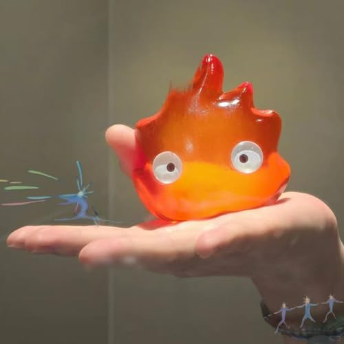 SHILIFE Taba Squishy, Stress Ball,Calming Fidget Toy,Red Fire Man