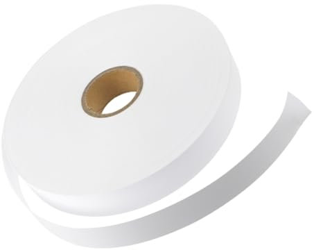 SECFOU Blank Wash Labels Clothing Name Labels Fabric for Boys and Girls Soft Nonwoven Material Wash Tags