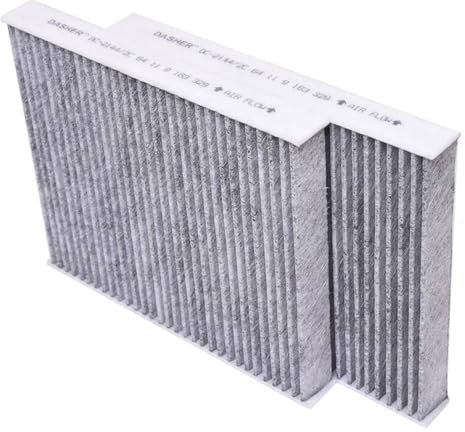 Innenraumluftfilter-Set/Passend for BMW F10 F11 F18 535i 528i 650i 640i M6 64119163329 Autozubehör Auto-Luftfilter