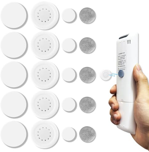 RYHHH 5 Piezas Soporte De Control Remonto Montado En La Pared, Para Organizar Artículos Del Hogar, La Oficina y La Escuela - White