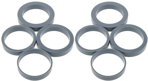 Veemoon Set da 8 Fasce Distanziatrici in Silicone per Mattarello, Guide per Spessore Uniforme Dell'impasto, Strumento per Pasticceria e Cucina Casalinga