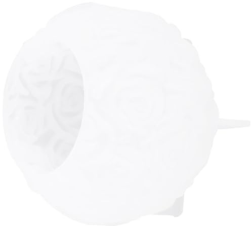 YARNOW Silikonform für Rosenkugel Kerzen Gießform aus Silikonball mit Einfacher Handhabung für Selbstgemacht Duftkerzen und Kreative Blumenkerzen zum Valentinstag