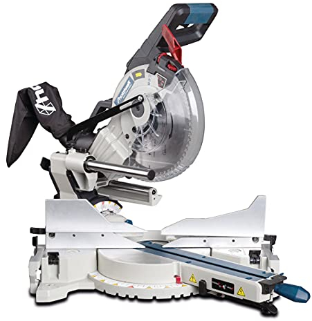 Holzkraft Kapp- und Gehrungssäge KGZ 2540 Vario (Winkeleinstellung, Zugfunktion, Sägeblatt: 254mm, 1,6 kW) 5701254