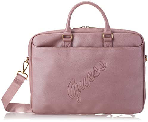 Guess Laptoptasche Saffiano Script – 15-16 – Rosa