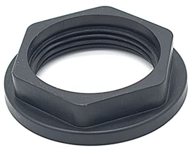 Contre écrou femelle à plateau en PEHD - 1''1/2