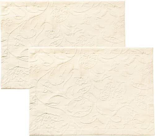 Pichler Tischset Cordoba 2er-Pack bügelfrei Natur Größe 35x50 cm