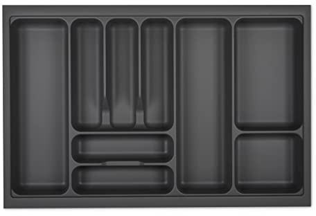 SOTOOLS KÖNIG Besteckeinsatz I, Oriongrau, 80er Korpus | Für Korpusbreiten 300–1200 mm, SO-Box, Blum Tandembox, ModernBox, Maße 719 x 473 mm.