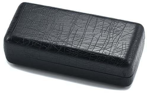 AGALUS Brillenbox, Eisenbox, PU-Sonnenbrillenbox, Hochwertige Sonnenbrillenbox, Vierfarbige Brillentasche,Farbe4