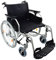 Extra breiter Rollstuhl Primus ML XL - faltbarer Transportrollstuhl - Rollstuhl mit Steckachsensystem und Trommelbremse bis 190 kg belastbar - Sitzbreite 56 cm