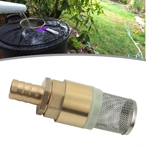 Clapets anti-retour, clapet anti-retour, filtre d'aspiration pour tuyau d'arrosage agricole et jardin (valves de 3/4 + diamètre 19 mm)