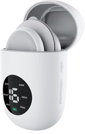 Wireless TENS Unit, Health Expert,Protable Massager,Muscle Stimulator with LCD Screen and Charging Box