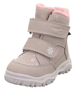 Superfit Husky1 Warm Gefütterte Gore-tex Botte de Neige, Beige Rose 4000, 25 EU