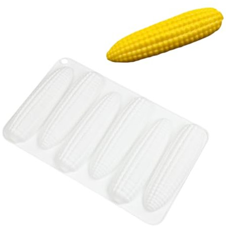 Moules de cuisson réalistes en silicone en forme de maïs pour créer des mousses uniques gâteaux et desserts dans vos cuisines