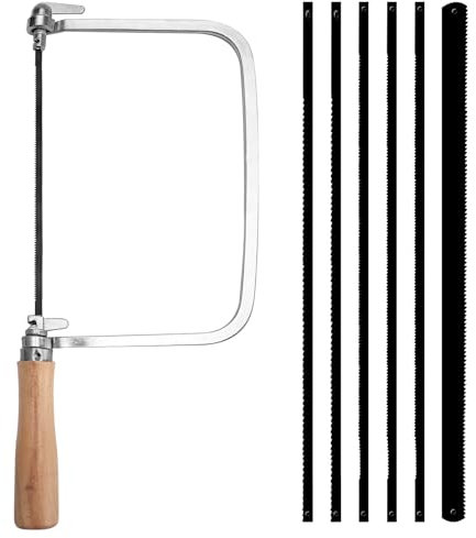 ZMDMAH Set di 7 seghe per sega a traforo (14/18/24 denti), seghe per traforo soffiato, seghes per metallo, plastica e legno