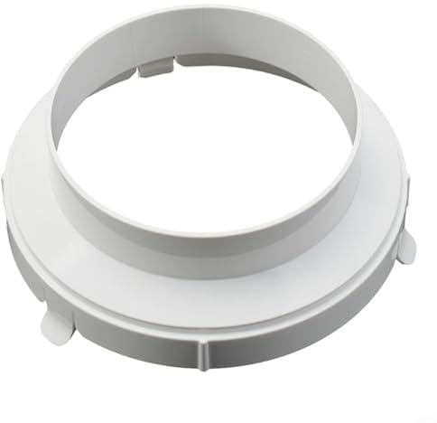 Klimaanlage Abluftschlauch Adapter, Tragbare Klimaanlage quadratische Schnittstelle Anschluss 150 mm Durchmesser, Klimaanlage Schlauch Adapter, Zubehör für Mobile Klimaanlage(D)