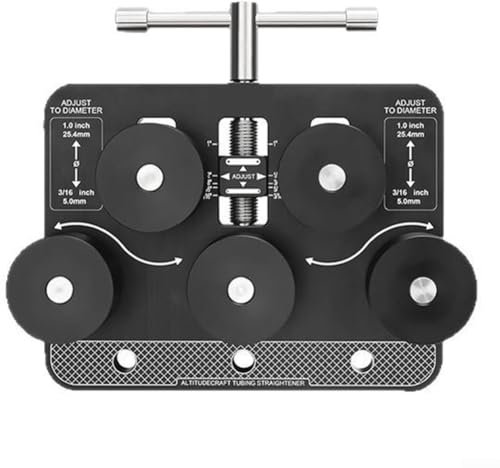 Springwillfly SST Redresseur de tuyaux et de tubes, lisseur de tubes avec pince d'étau intégrée pour les professionnels et les mécaniciens domestiques similaires