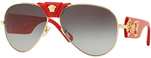 Versace Sonnenbrille VE2150Q-100211-62 Sonnenbrille 62, Gold