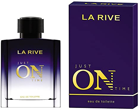 LA RIVE Just On Time Eau De Toilette Spray 100 ml For Men 1 stück