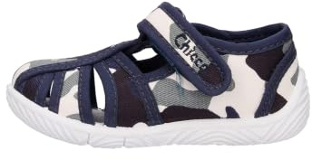 Chicco, Tullio Slipper, Hem och dagis tofflor unisex – barn , Kamouflage, 26