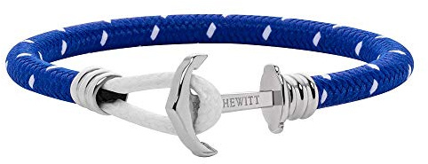 PAUL HEWITT PHREP Lite Bracelet en nylon avec ancre en acier inoxydable IP pour homme et femme (or, argent, or rose, noir) Unisexe, Medium, tissu