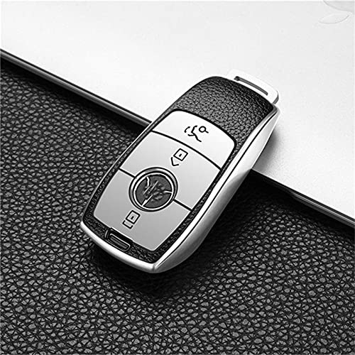 VIdisp Autoschlüssel-Kasten-Abdeckung, passend für Mercedes Benz CES-Klasse W177 W205 W213 W221
