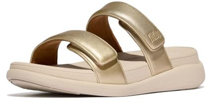 Fitflop F-MODE GO ADJUSTABLE FLATFORM TWO-BAR SLIDES