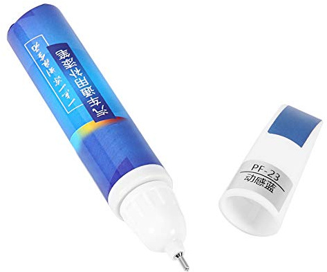 Milltrip Blauer Ausbesserungs Lackstift für Auto, Autolack-Reparaturstift zur schnellen Reparatur von Kratzern, Ideal als Kratzer Entferner (Blau)