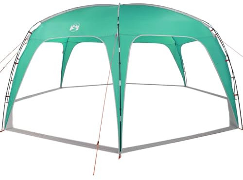 vidaXL Tienda de Fiesta Impermeable Verde mar, Carpa, Carpa con Dosel, Carpa cenador, Carpa cenador, Carpa para jardín, Carpa para Acampar
