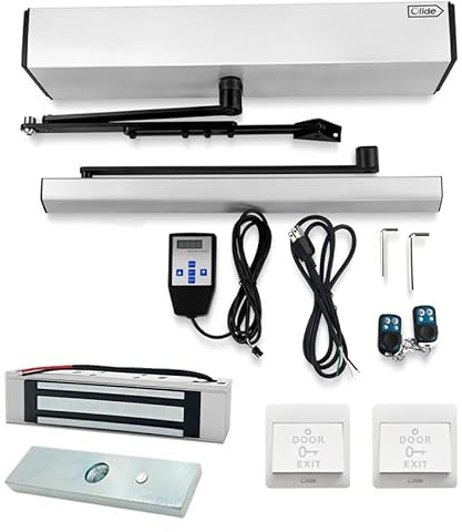 Olideauto Olide-120BS Automatic Door Openers Residential with Aluminum Alloy Fail Safety 400lbs Electric Magnetic Lock