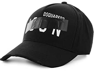 DSQUARED2 Icon Baseballmütze für Herren, schwarz