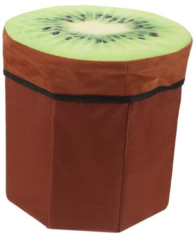 Ciieeo Kreativer Obst-fußhocker Mit Stauraum Faltbare Sitzbank Für Wohnzimmer Schlafzimmer Und Kinderzimmer Stilvolles Design Vielseitig Einsetzbar Platzsparend Und Funktional
