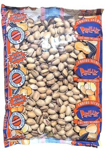 Pistachos Tostados Sin Sal 1 Kg - pelluz - crujientes y naturales