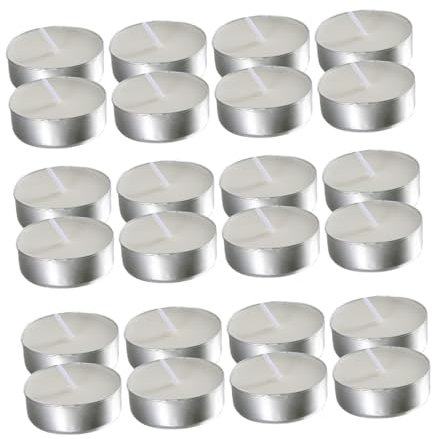 Cabilock 100pezzi Tealight Aromatiche Per Decorazioni Matrimonio e Speciali Candela Multi- e