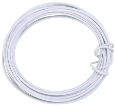 Hemobllo 10m Enrejado De Alambre De Hierro Flexible De Longitud De Grosor para Plantas Trepadoras Enredaderas y Flores Manualidades
