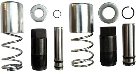 Hydraulic Jacks Seal Kit, Floor Jacks Parts, 2 Sets Horizontal Double Pump Floor Oil Pump Cylinder Piston Plunger Parts for Car Seal Set