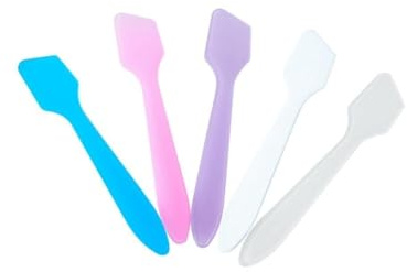 VALICLUD 150pièces Spatules Cosmétiques Lot De Cuillères à Masque Facial Pratiques Outils Cosmétique Bâtonnets Mélangeurs Pour Application De Crèmes Et Lotions