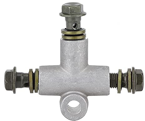 aqxreight Adaptateur en T à 3 Voies M10x1,25, Connecteur de Raccord de Tuyau de Frein, avec Construction de qualité Supérieure, pour Système de Carburant de Kart ATV