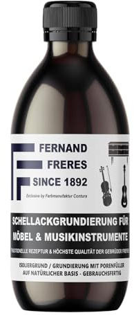 Fernand Freres Sanding Sealer Schellack Grundierung 250ml gebrauchsfertig Schelllack