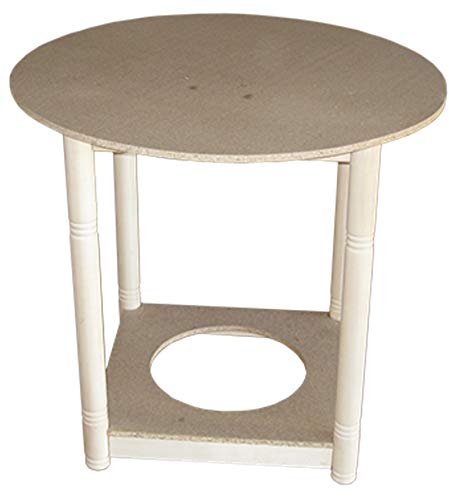 Sillas y Mesas Peña Mesa Camilla Circular Desmontable (90, 74)