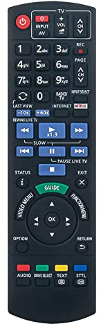 N2QAYB001113 Télécommande de rechange pour enregistreur Blu-ray Panasonic DMR-BCT765 DMR-BST765 DMR-BCT760 DMR-BST760 DMR-BCT76