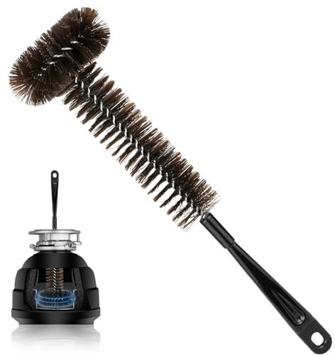 Garbage Disposal Cleaner Brush, Extra Long Handle for Deep Cleaning, 3D Nylon Brush Head Eliminates Residue and Odor, Universal Fit for All Disposal Units, Keep Your Kitchen Fresh and Hygienic 15inch