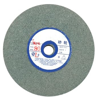NEFLUM 125mmx12.7x16/20mm Mola In Ceramica Disco Abrasivo Resistente Disco Lucidante Pietra In Metallo Per Smerigliatrici Da Banco 80#,125x12,7x16mm