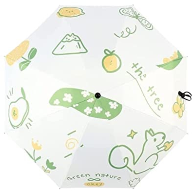 DEEDAV Golfschirme Sonnenschirm Sonnenschutz UV-Schutz Regenschirm Ultraleichter Tragbarer Regenschirm Familien Regenschirm (Size : 5 Fold)